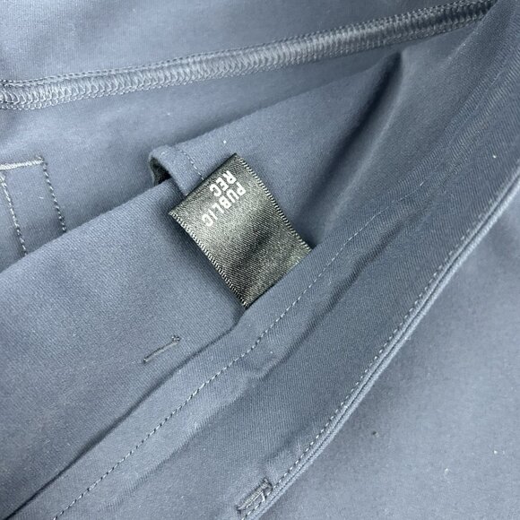 Public Rec Pants Mens 42x28 Blue Gamechanger All Day Every Day Stretch Comfort - Picture 8 of 14